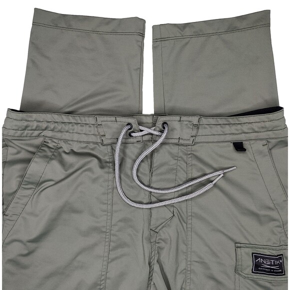 Anetik Pants Mens 30x27 Green Roam Tech Performance Chino Lightweight Hiking - Picture 1 of 8
